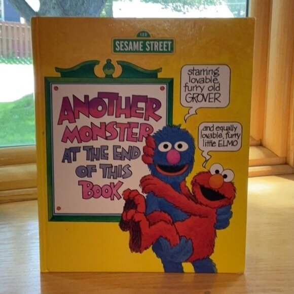 Sesame Street "Another Monster At The End Of This Book" Hardcover Childrens Book - Picture 1 of 5